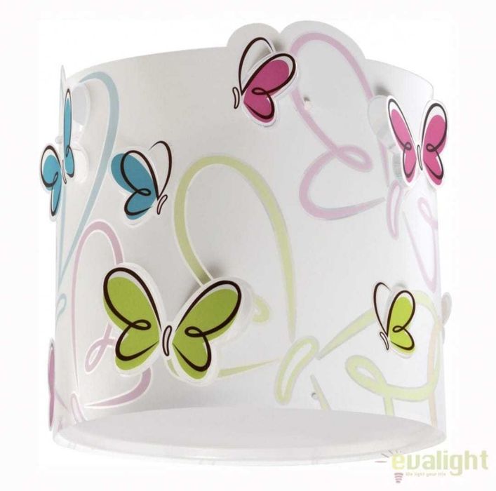 Lustra / plafoniera camera copii Butterfly