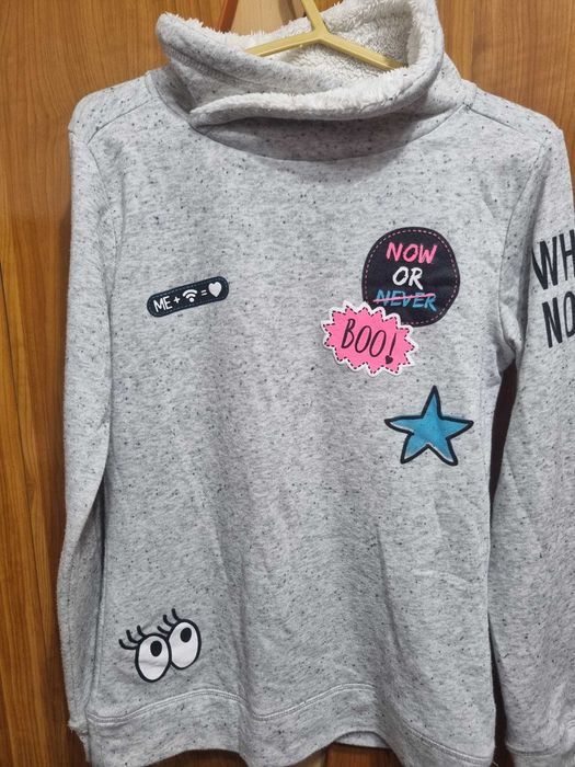 Bluza gri copii - 12-14 ani