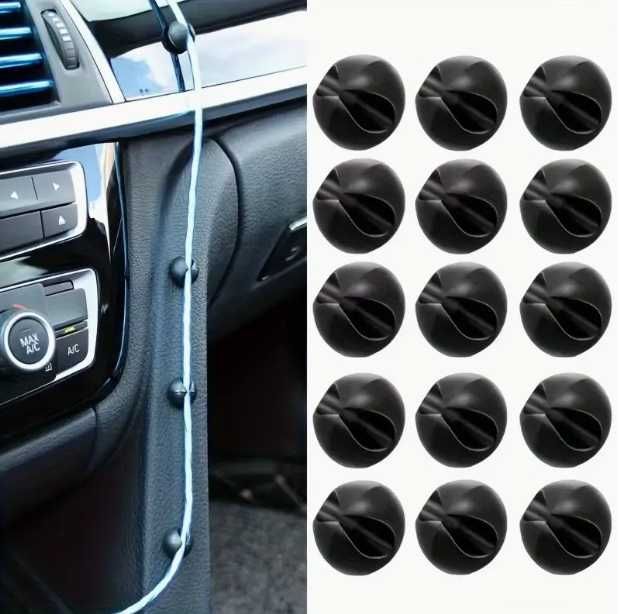 20 бр. клипсове за кабели