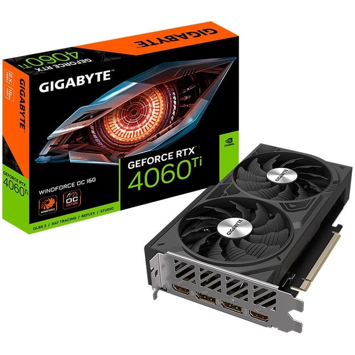 RTX 4060 TI WINDFORCE OC, 16GB GDDR6, 128-bit,GIGABYTE,garantie 3 luni