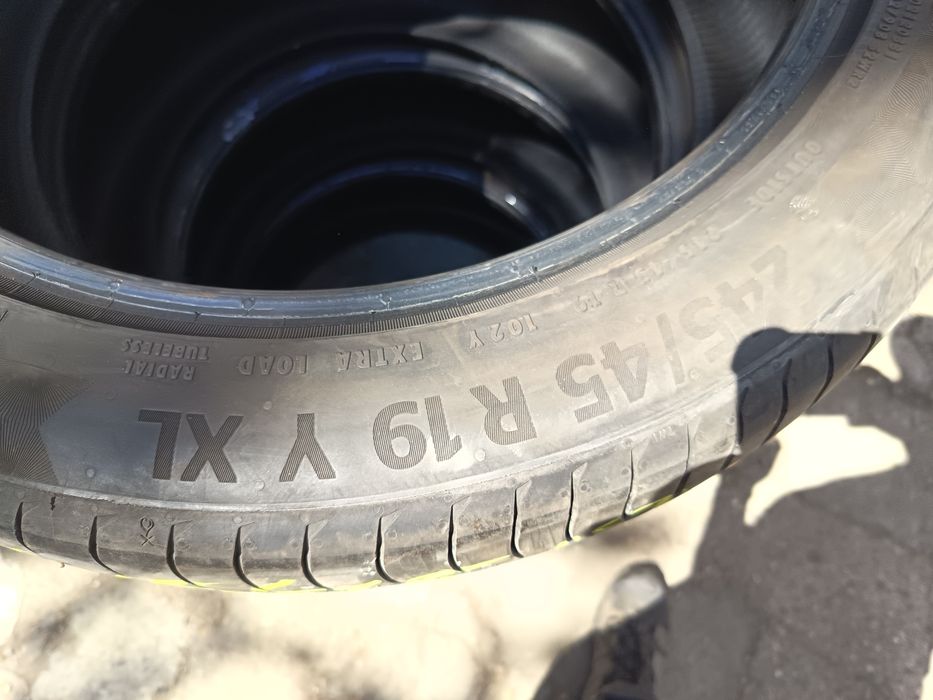 Anvelope vara 245 45 19 continental 2022 6.5mm