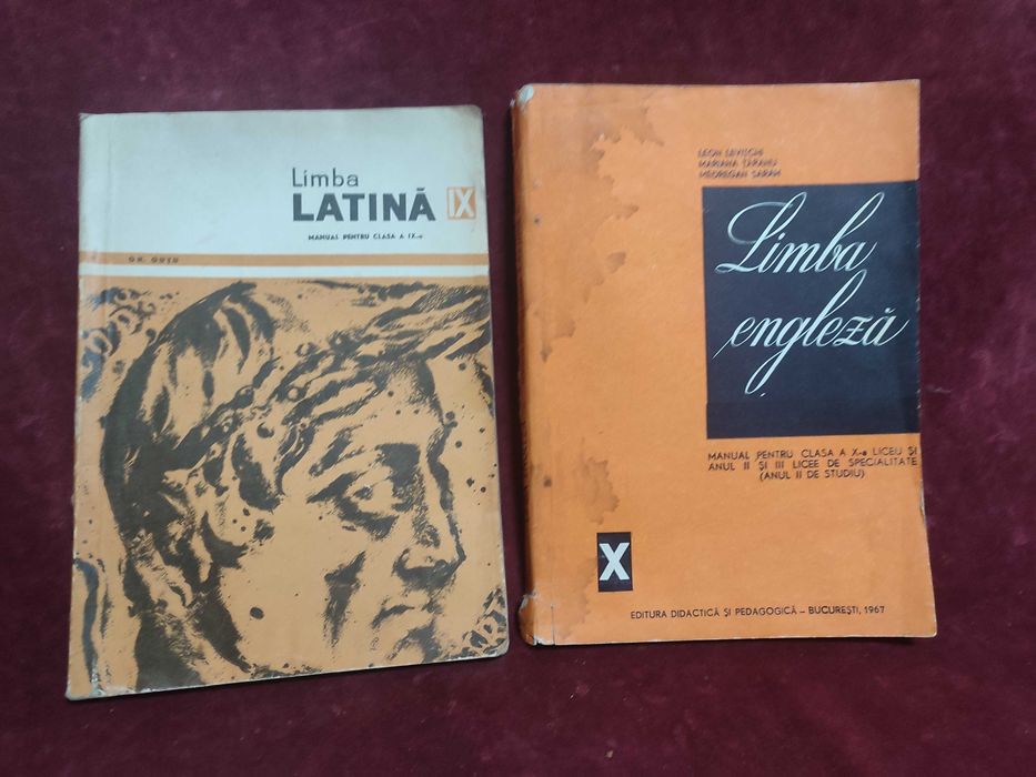 Manuale scolare, f. vechi sau vechi