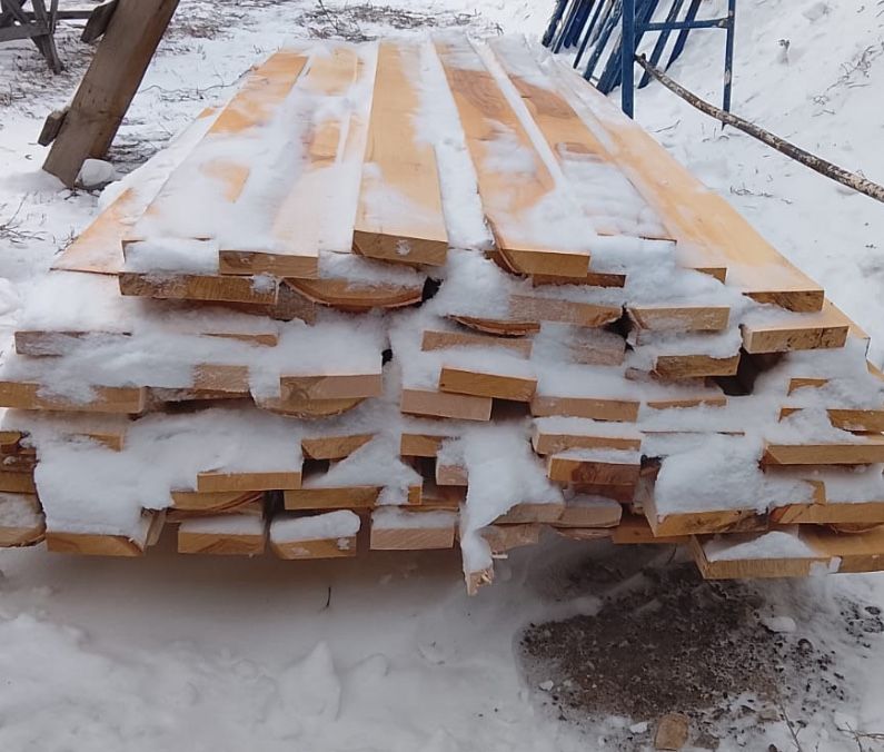 Доска обрезная 30 ,береза