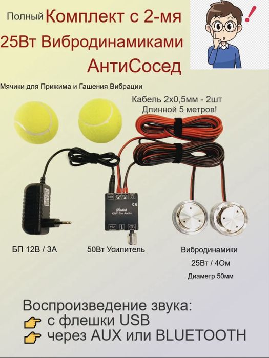 Вибродинамики с усилителем