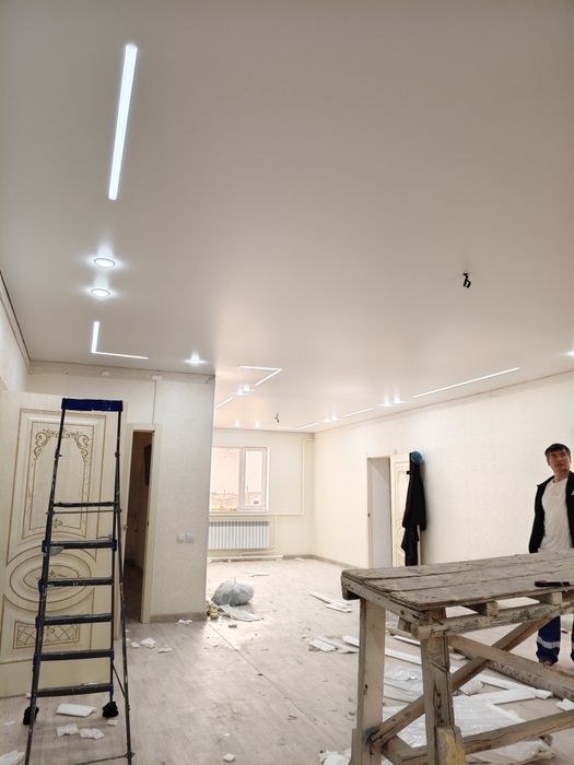 Натяжные потолки