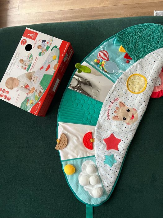 Sophie la giraffe бебешки йога матрак