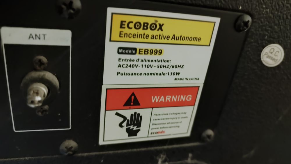 Ecobox EB999 портативная беспроводная колонка со встроенной караоке