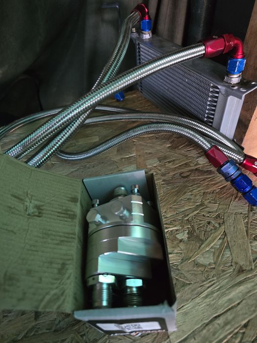 Маслен охладител 16 реда AN8 oil cooler