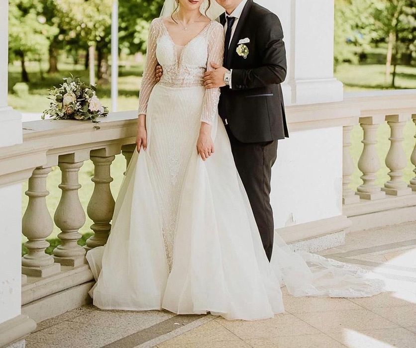 Rochie Mireasa cu sau fara trena