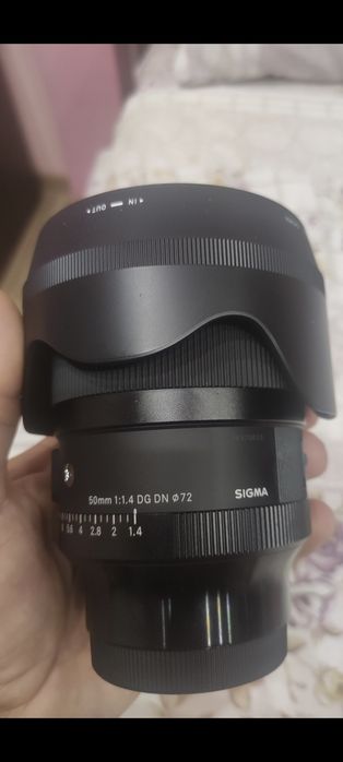 Sigma 50mm f 1.4 DG DN ART за Sony E