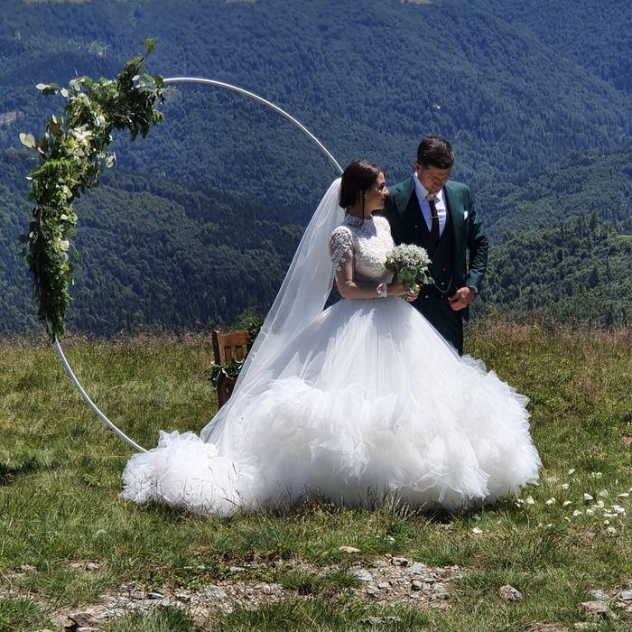 Rochie de mireasa 2in1