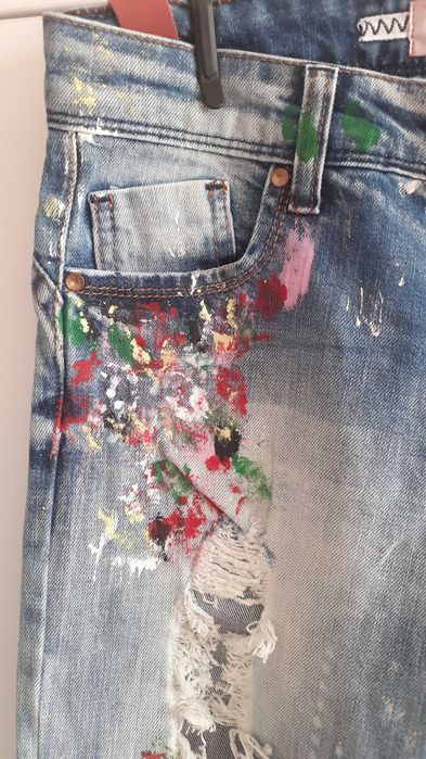 Дънки RAW, размер S