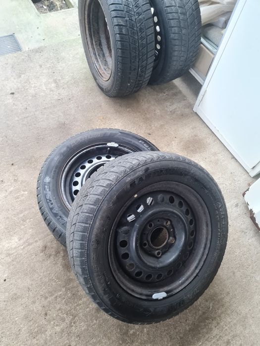 4 roti complete de iarna(anvelopa + janta)