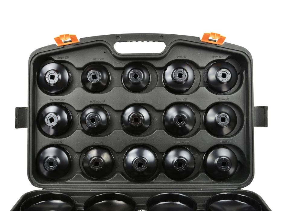 Trusa capace filtre ulei.Trusa schimbat filtre ulei completa 30 piese