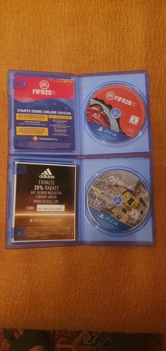 Fifa 20 и Fifa 17 за пс4