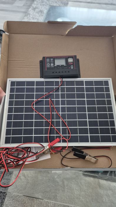 Kit panou fotovoltaic 10w sau 100w
