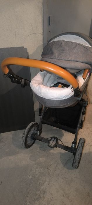 Бебешка количка 3 в 1 Gusio - Carrera new,