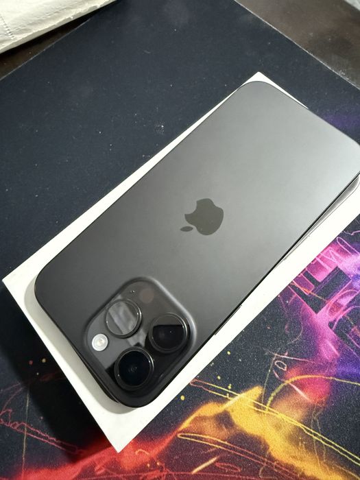 Iphone 16 pro max 256 Black titanium