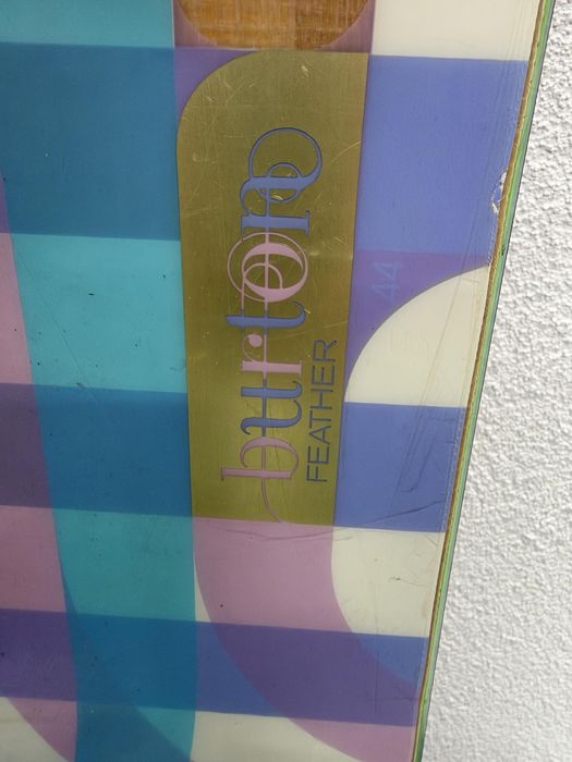 placa snowboard burton feather 144 cm