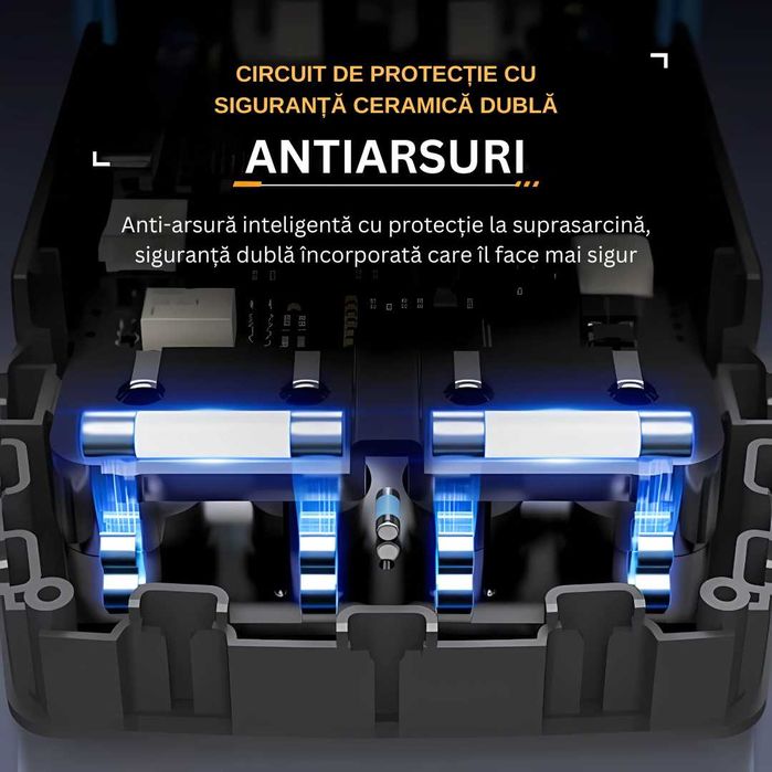 Osciloscop digital cu multimetru si generator de semnal FNIRSI 2C53T