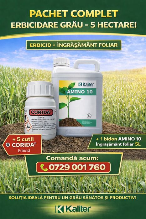 Pachet complet grau 5 hectare