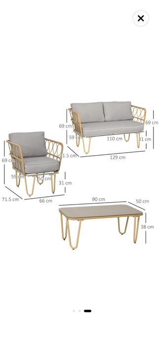 Set mobilier terasa