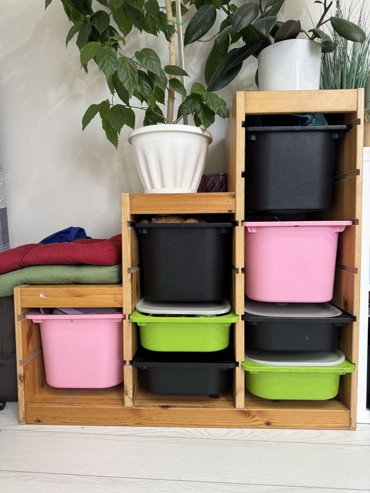 Стеллаж для игрушек икея