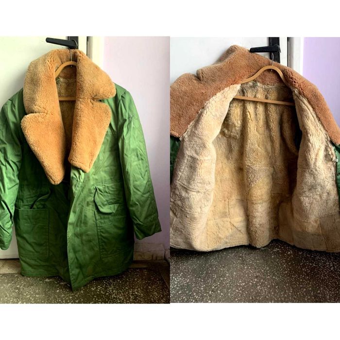 Куртка Меховая Крытая  СССР (очень теплая)