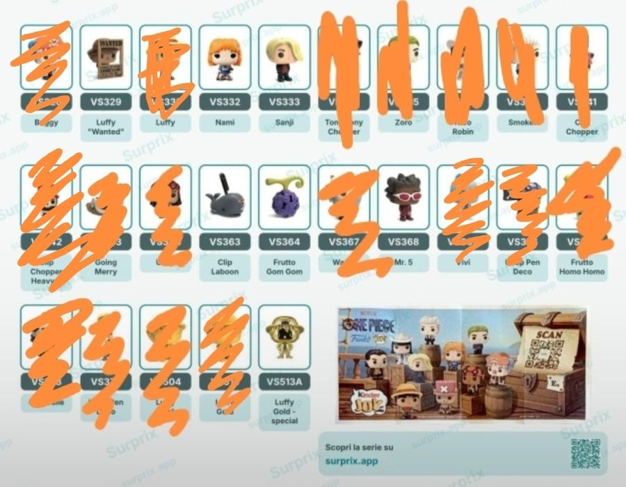 Kinder Joy one piece