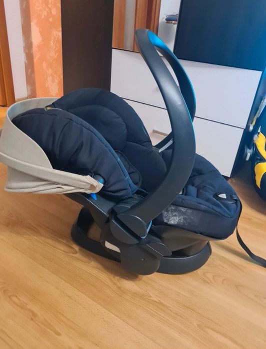 Scoica Stokke Be Safe cu baza Isofix Be Safe