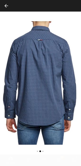 Camasa Tommy Jeans cu eticheta