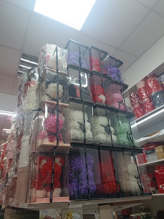 Мече от рози, мечета от рози, подарък за жена