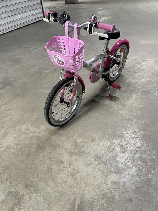 Детски велосипед 16 цола BTWIN 500 розов