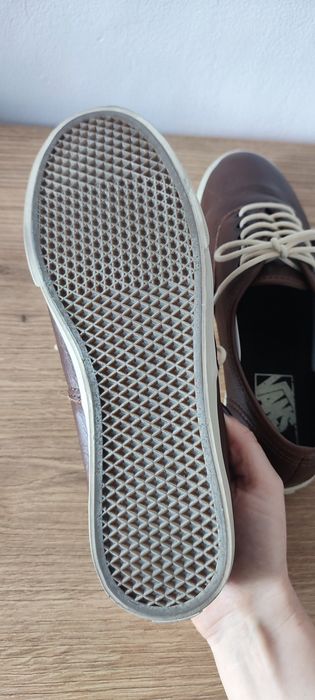 Кожени обувки Vans 37