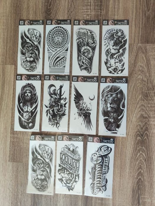 Tatuaje temporare Set 3 Bucăți la alegere