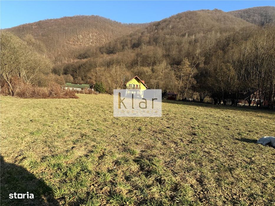 Comision 0%Teren intravilan zona Lunca cu o latura spre raul Somes