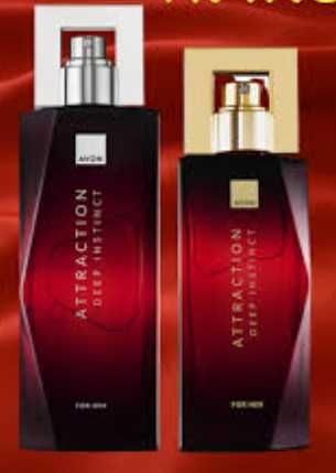 НОВО!AVON Attraction Instinct и Attraction Deep Instinct за нея и него