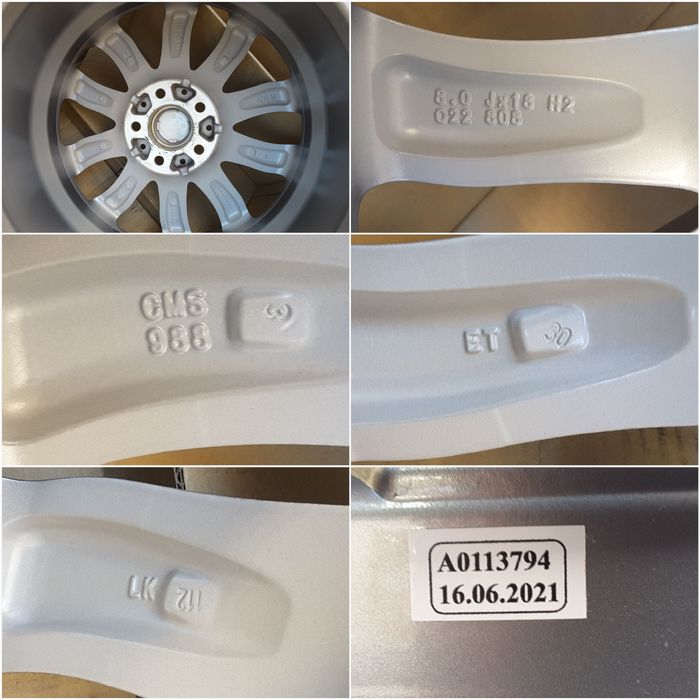 jante aliaj 18; 5x112; Audi A5, A7, a4b8  a4b9, A6C7  A6C8, Q3,Q5