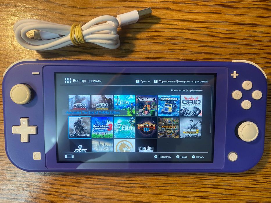 Nintendo Switch Lite чипованный 256gb