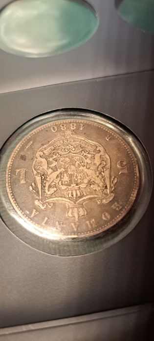 Moneda Carol I 1880