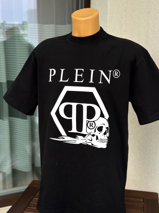 Мъжка тениска Philipp Plein (Regular Fit) - размер М, Отлично състояние