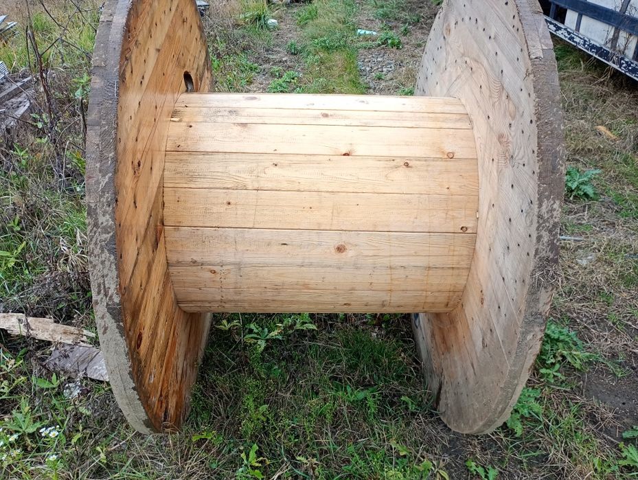 Tambur rola lemn - pentru cablu electric