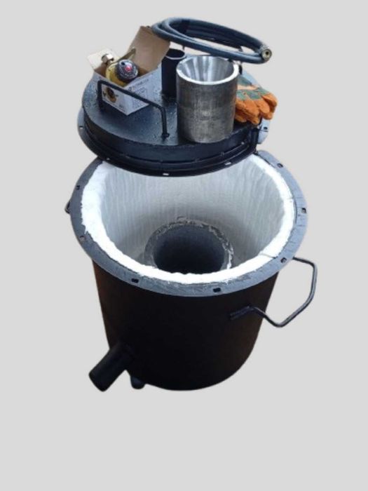 горн для плавки алюминия