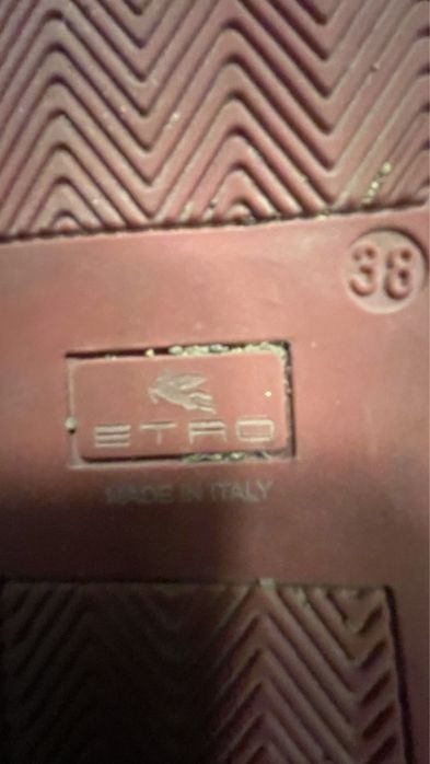 Гуменки 38 номер ETRO