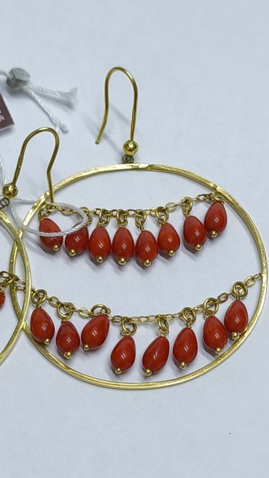 Серьги из жёлтого золота