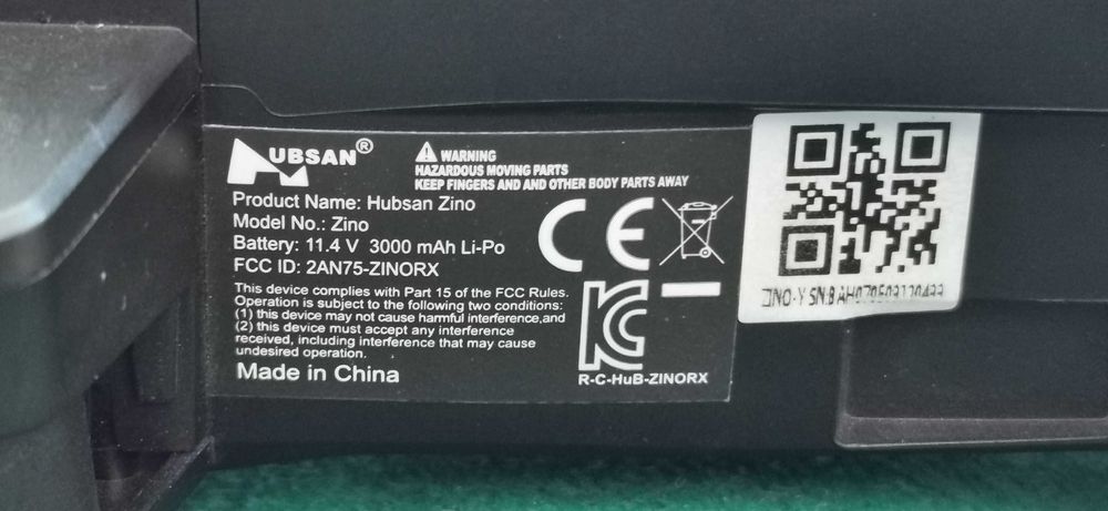 Дрон Hubsan Zino h117