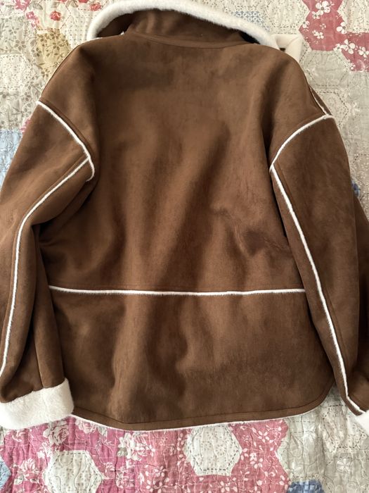 Дубленка новая двусторонняя