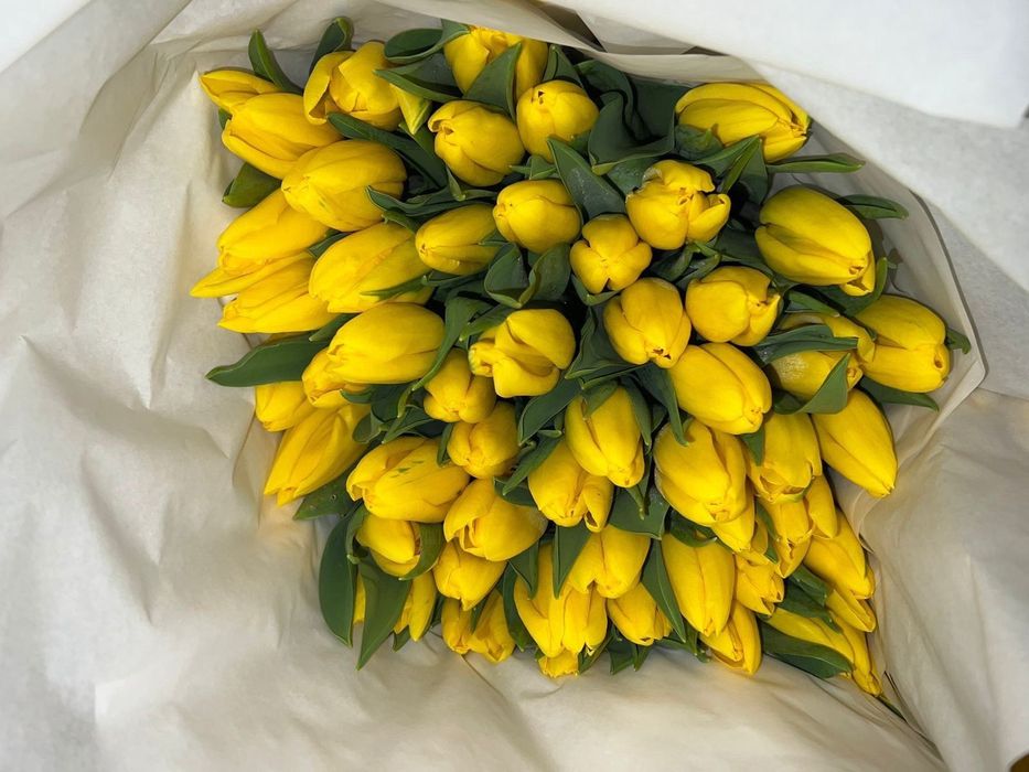 Тюльпаны букеты цветы на заказ