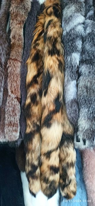 Елегантни естествени кожи от лисица!