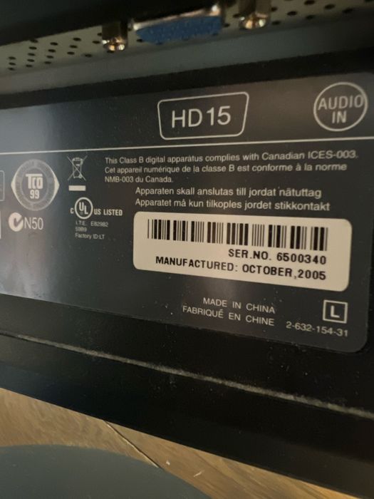 Монитор Sony SDM-S95A